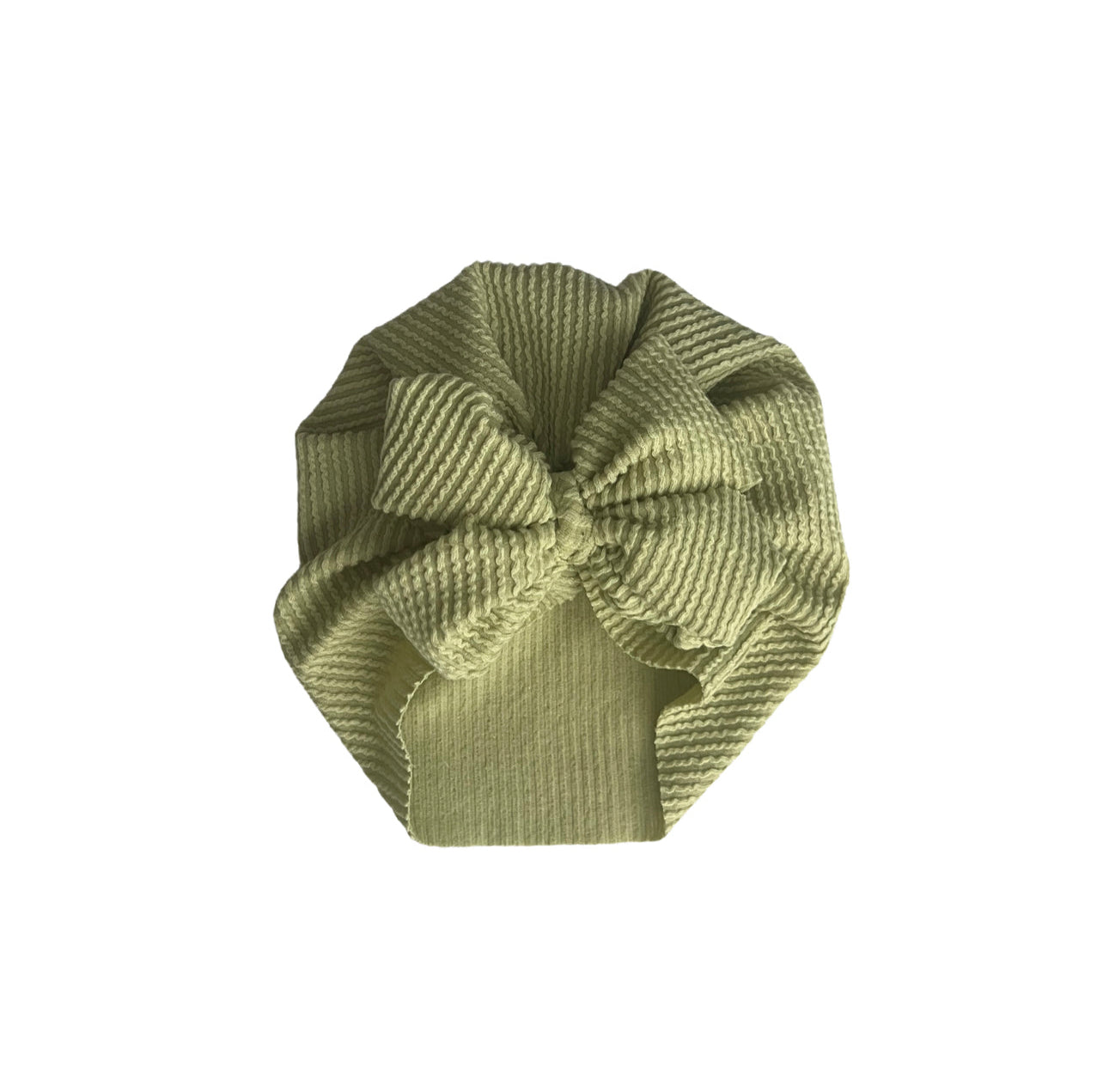 Sale! “Sage Chunky Ribbed” Messy Bow Headwrap/Turban