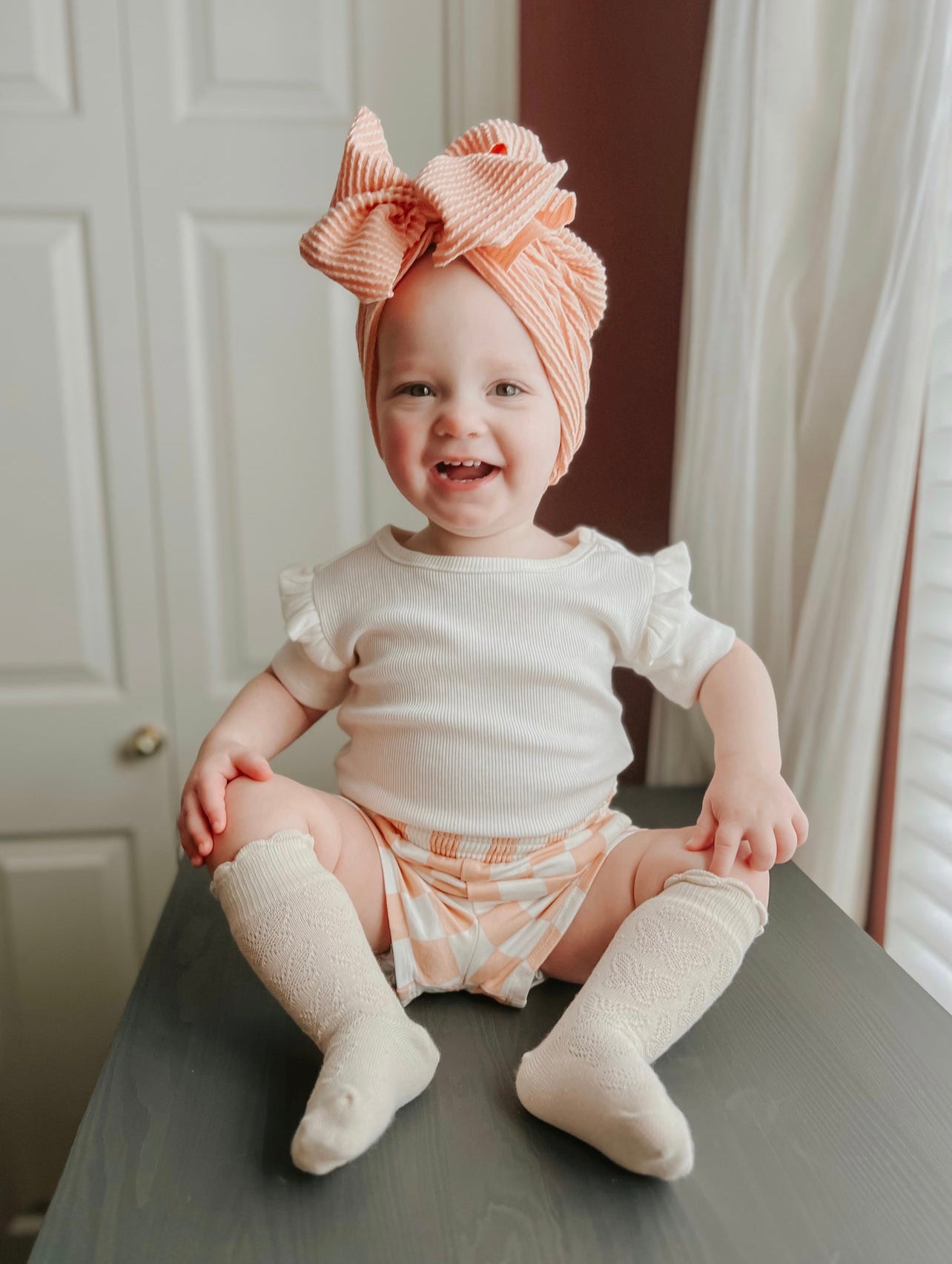 Sale! “Coral Reef” Messy Bow Headwrap/Turban
