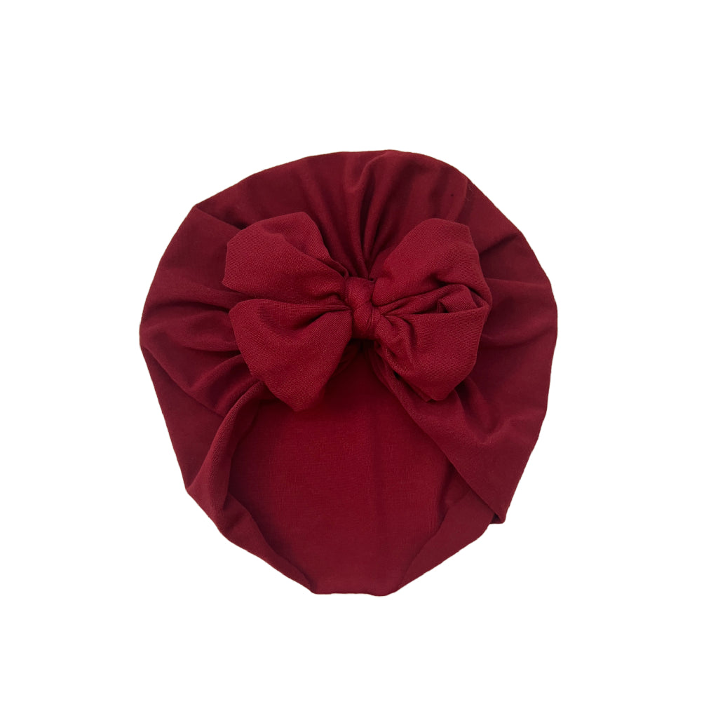 Sale! “Pomegranate” Messy Bow Headwrap/Turban