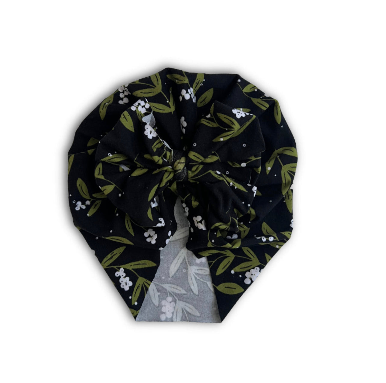 Sale! “Black & Berry” Messy Bow Headwrap/Turban