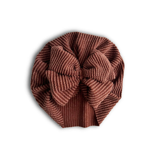 Sale! “Utah Truffle” Messy Bow Headwrap/Turban